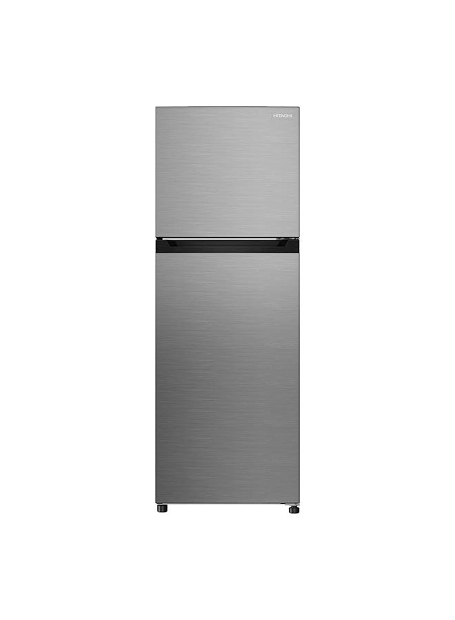 HITACHI 330L Gross, Net 240L, Top Mount Double Door Refrigerator, No Frost Fridge Freezer, High Power, , Tempered Glass Shelves HRTN5255MFXAE Brilliant Silver - Image 3