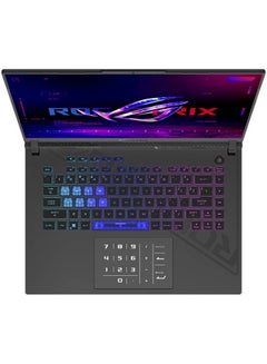 أسوس كمبيوتر محمول للألعاب ROG Strix G16 G614JV-IS96 بشاشة مقاس 16 بوصة ومعالج Core i9-13980HX وذاكرة وصول عشوائي سعة 32 جيجابايت ومحرك أقراص SSD سعة 1 تيرابايت وبطاقة رسومات Nvidia GeForce RTX 4060 سعة 8 جيجابايت ونظام تشغيل Windows 11  - Image 3