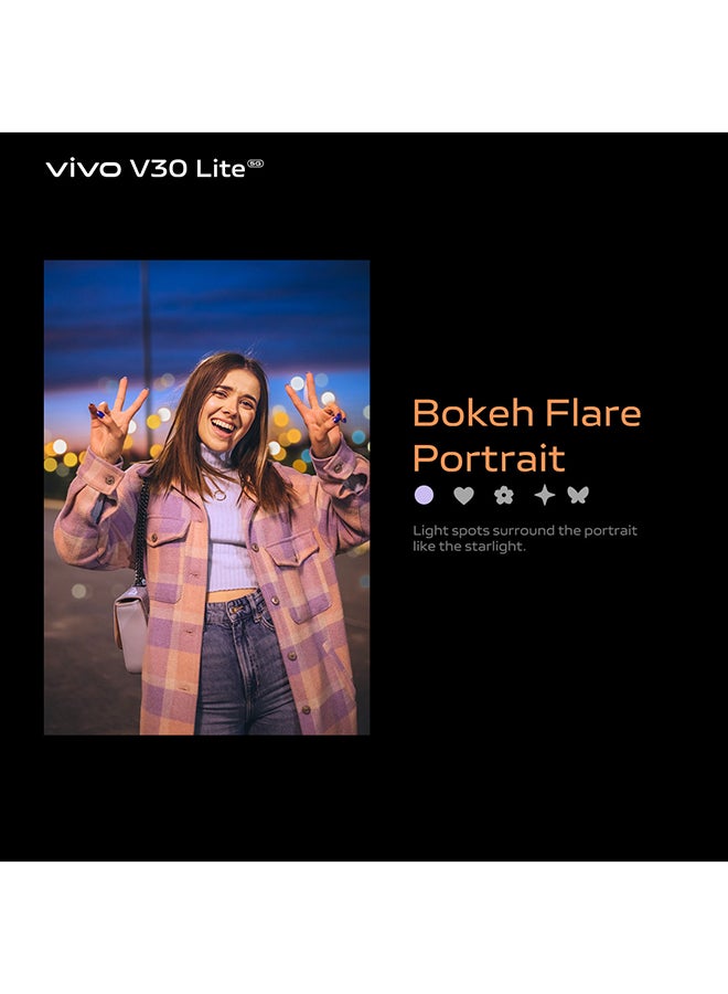 vivo - V30 Lite 5G Dual Sim Leather Orange 12Gb+12Gb Ram 256Gb With Exclusive Gifts Earbuds, Smart Fitness Band, 80W Charger And 24 Months Warranty + 1 Year Screen Replacement - Middle East Version - Image 1
