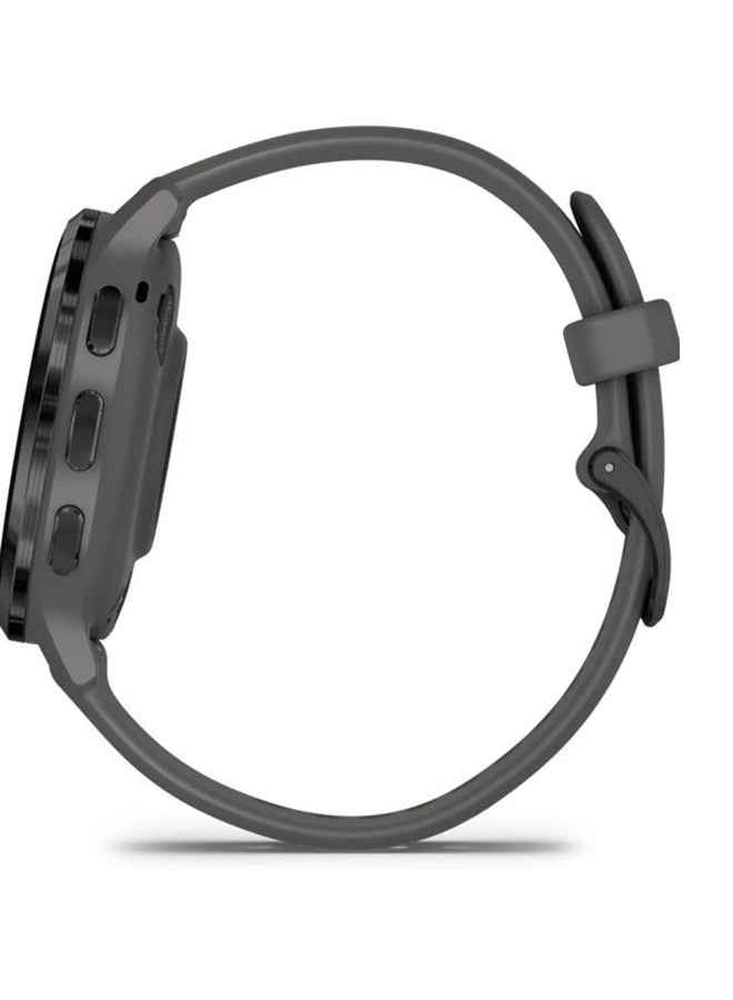 GARMIN Venu 3S - 41MM - Up To 10 Days Battery Life - 1.2"inch Amoled Display, Scratch Resistant, Corning® Gorilla® Glass 3, Heart Rate Monitor, Stress Tracking,  Built-in Sports Apps, Advanced GPS Features, iOS and Android Compatible pebble grey case and silicone band  - Image 2