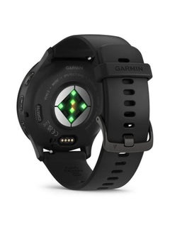 GARMIN Venu 3 - 45MM - Up To 14 Days Battery Life - 1.4"inch Amoled Display, Scratch Resistant, Corning® Gorilla® Glass 3, Heart Rate Monitor, Stress Tracking, Advanced GPS Features, Built-in GNSS and Sports App, iOS and Android Compatible Black Case and Silicon Band  - Image 4
