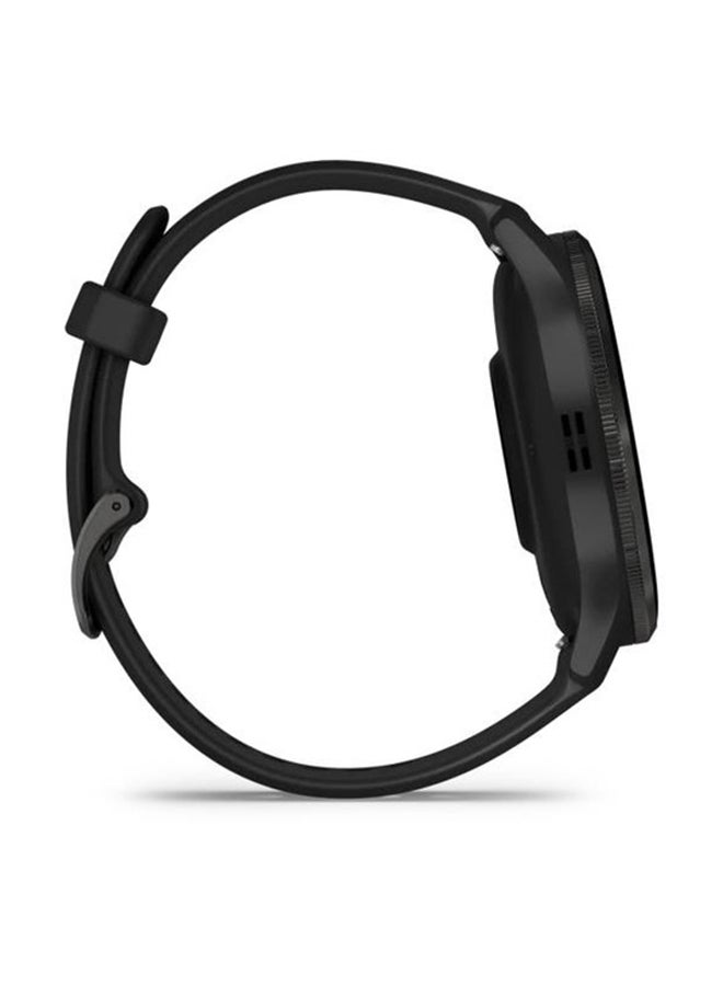 GARMIN - Venu 3 - 45MM - Up To 14 Days Battery Life - 1.4"inch Amoled Display, Scratch Resistant, Corning® Gorilla® Glass 3, Heart Rate Monitor, Stress Tracking, Advanced GPS Features, Built-in GNSS and Sports App, iOS and Android Compatible Black Case and Silicon Band - Image 1