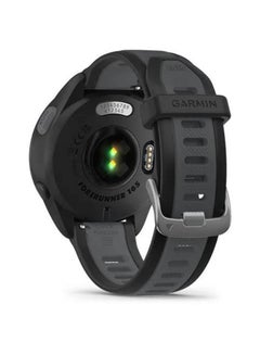 GARMIN Forerunner 165 - 43MM - Up To 11 Days Battery Life - 1.2"inch Amoled Display, Scratch Resistant, Chemically Strengthened Glass, Heart Rate Monitor, Stress Tracking, Advanced GPS and Running Features, Built-in GNSS and Sports App, iOS and Android Compatible Black Slate Grey  - Image 3