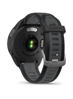 GARMIN Forerunner 165 Music - 43MM - Up To 11 Days Battery Life - 1.2"inch Amoled Display, Scratch Resistant, Chemically Strengthened Glass, Heart Rate Monitor, Stress Tracking, Save Music On Device, Advanced GPS and Running Features, Built-in GNSS and Sports App, iOS and Android Compatible Black and Grey  - Image 4