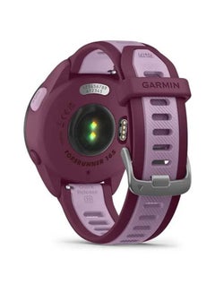 GARMIN Forerunner 165 Music - 43MM - Up To 11 Days Battery Life - 1.2"inch Amoled Display, Scratch Resistant, Chemically Strengthened Glass, Heart Rate Monitor, Stress Tracking, Save Music On Device, Advanced GPS and Running Features, Built-in GNSS and Sports App, iOS and Android Compatible Berry/Lilac  - Image 3