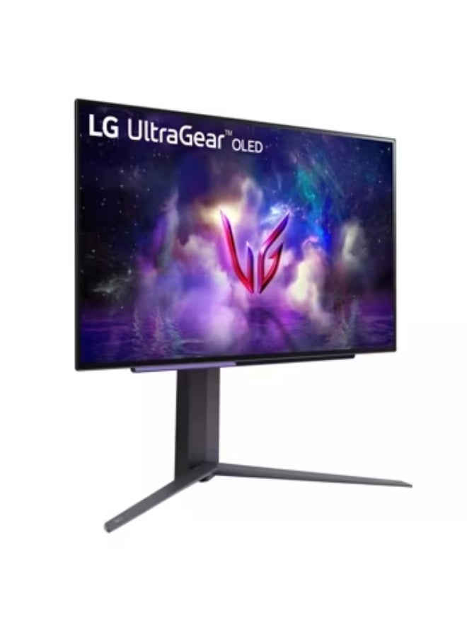 LG - 27'' UltraGear™ OLED QHD Display - Gaming Monitor with 240Hz Refresh Rate & FreeSync™ Premium Pro Black - Image 1