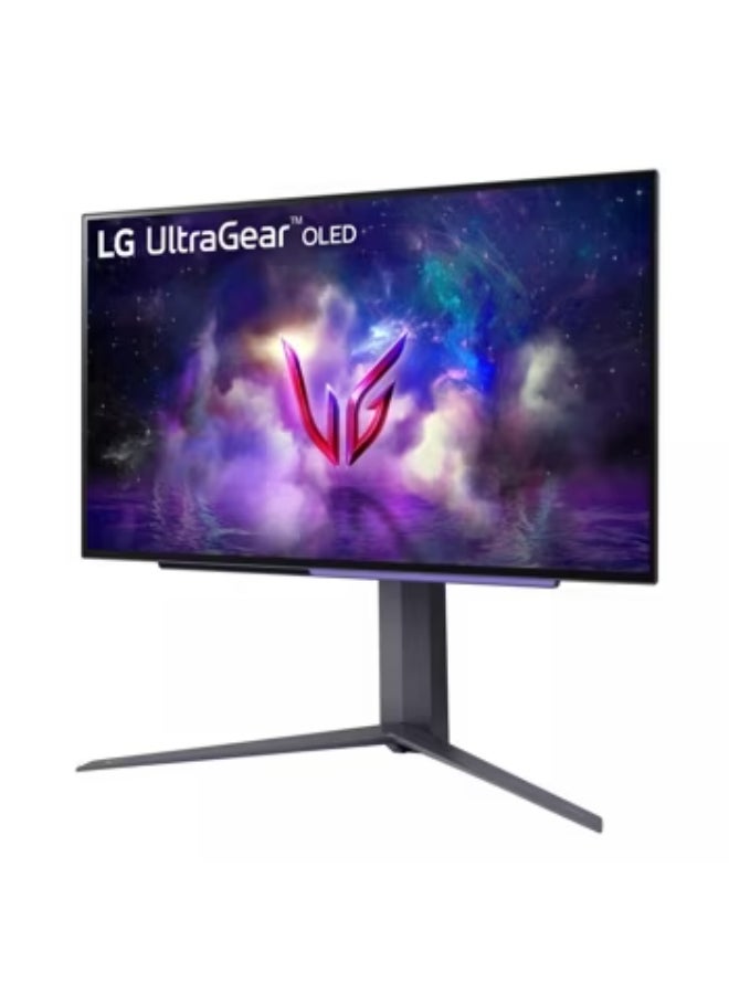 LG - 27'' UltraGear™ OLED QHD Display - Gaming Monitor with 240Hz Refresh Rate & FreeSync™ Premium Pro Black - Image 1