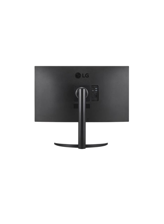 LG - 31.5" Inch VA UHD 4K Monitor with USB Type-C, Super Resolution+, Dynamic Action Sync, Flicker Safe & Black Stabilizer - 32BR55U-B | Black - Image 1