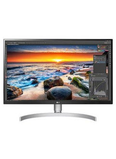 LG (32UQ580-W) Ergo UHD IPS 31.5" (3840x2160) Pixels (4K UHD) Silver 