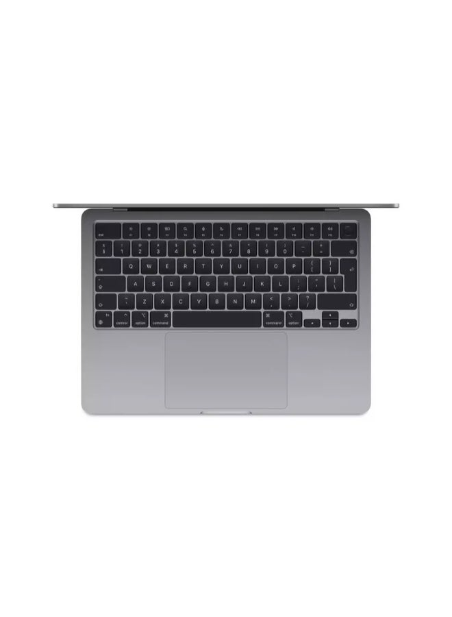 Apple - New 2024 MacBook Air MRXP3 13-inch Display, Apple M3 Chip 8-Core CPU 10-Core GPU Processor/8GB RAM/512GB SSD/Intel UHD Graphics English/Arabic Space Grey - Image 1