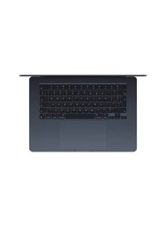 Apple New 2024 MacBook Air 15-inch (2880x1864) Display, Apple M3 Chip 8-Core CPU 10-Core GPU Processor/8GB RAM/256GB SSD/Intel UHD Graphics English/Arabic Midnight  - Image 3