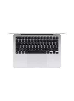 Apple New 2024 MacBook Air 15-inch Display, Apple M3 Chip 8-Core CPU 10-Core GPU Processor/8GB RAM/256GB SSD/Intel UHD Graphics/ English/Arabic Silver  - Image 3