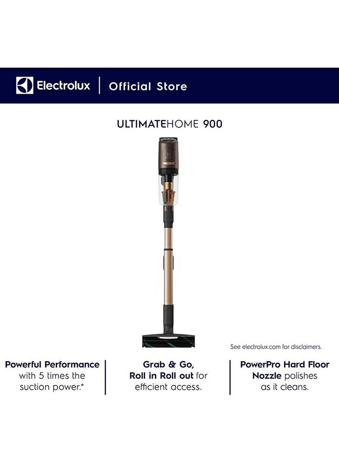 Electrolux - Handheld Stick Vacuum Cleaner With Grab And Go-Roll In Roll Out For Efficient Access, Powerful 150W Clean With 5X The Suction Power, LED Headlight, PowerPro Hard Floor Nozzle 0.4 L 400 W EFP91824BR Bronze - Image 1