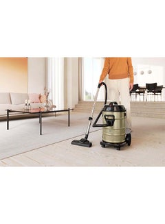 Powerful Drum Vacuum Cleaner, 23L Tank Dust Capacity With 9M Extra Long Power Code, Metal Pipe, Dusting Brush, Floor And Crevice Nozzle, Washable Filter, Best For Home And Office 23 L 2300 W EFW51712 Biege - pnsku/N70052063V/45/_/1710919362/cab3e9a4-381e-46e8-b0ed-caae3f6e256a