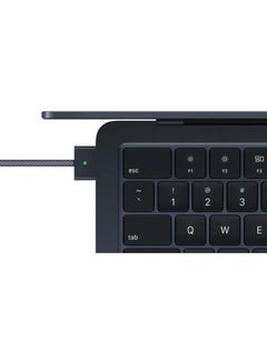 Apple New 2024 MacBook Air 15-inch Display, Apple M3 Chip 8-Core CPU 10-Core GPU Processor/8GB RAM/512GB SSD/Intel UHD Graphics English/Arabic Midnight  - Image 3