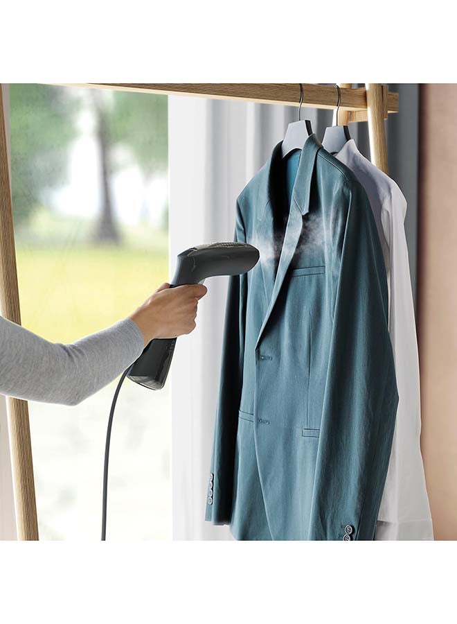 Handheld Garment Steamer, Pistol Steam Trigger, Plastic Soleplate, 100 Ml Water Tank Capacity, 3M Cord Length, Shot 20 Gm 0.25 L 1200 W E6GS1-12EG Grey