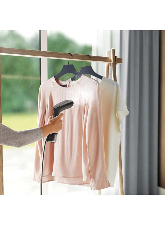 Handheld Garment Steamer, Pistol Steam Trigger, Plastic Soleplate, 100 Ml Water Tank Capacity, 3M Cord Length, Shot 20 Gm 0.25 L 1200 W E6GS1-12EG Grey
