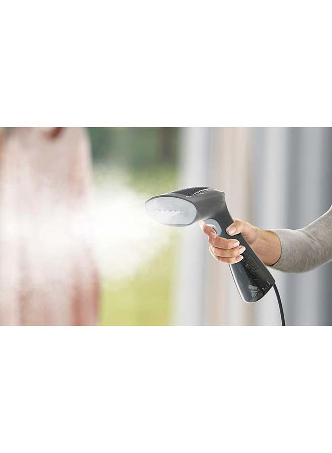 Handheld Garment Steamer, Pistol Steam Trigger, Plastic Soleplate, 100 Ml Water Tank Capacity, 3M Cord Length, Shot 20 Gm 0.25 L 1200 W E6GS1-12EG Grey