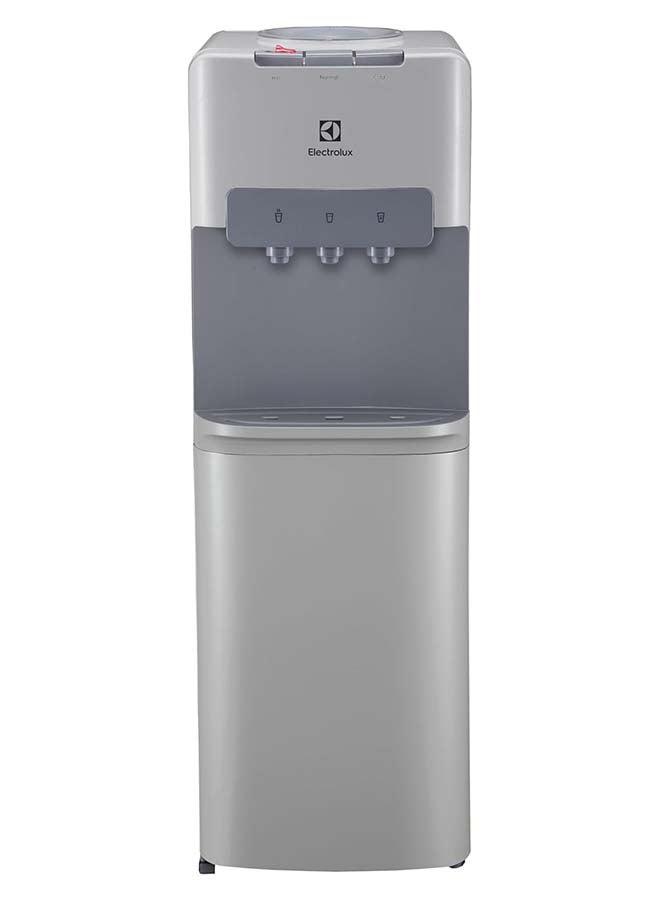 Electrolux - Water Dispenser, Top Loading, 3-Taps Equipped With Hot Cold And Ambient Temperature, Floor Standing, LED Indicator, Child Safety Lock For Faucet, Best For Home And Office 9 L 570 W EQACF1SXSG Grey - Image 1