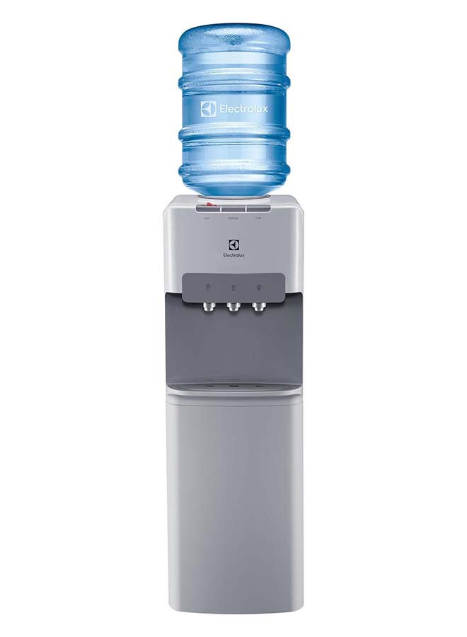 Electrolux - Water Dispenser, Top Loading, 3-Taps Equipped With Hot Cold And Ambient Temperature, Floor Standing, LED Indicator, Child Safety Lock For Faucet, Best For Home And Office 9 L 570 W EQACF1SXSG Grey - Image 1
