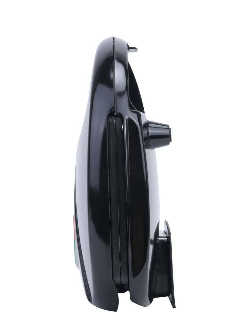 SONASHI - 2 Slice Sandwich Maker with Non-Stick Plates | Overheat Protection, Power On/Off and Ready Indicator | Perfect for Breakfast 750 W SSM-884 Black/Silver - Image 1