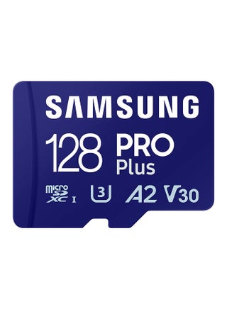 Pro Plus MicroSD Card + SD Adapter For Mobile Gaming On Smartphones, Tablets And Handheld Consoles, UHS-I U3, Full HD And 4K UHD, 180MB/s Read, 130MB/s Write, MB-MD128SA/EU 128 GB - pnsku/N70052118V/45/_/1710229097/03fa5c06-01c4-4b15-8c95-93d7c7941988