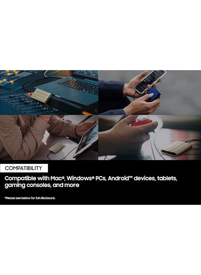 سامسونج SSD T7 Shield المحمول USB 3.2 Gen 2 4 تيرابايت - Image 3