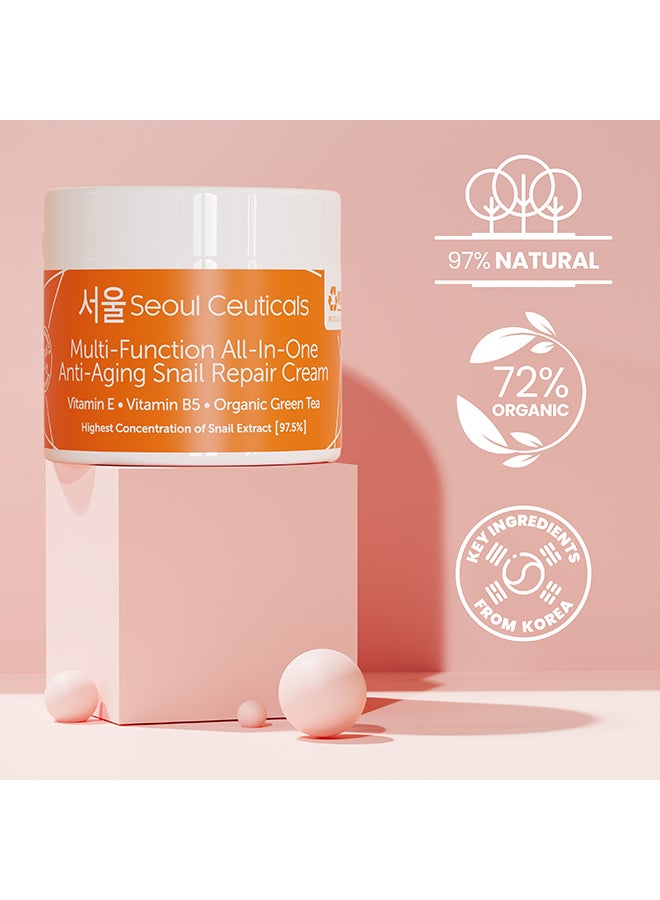 Multi-Function All-In-One Anti-Aging Snail Repair Cream 60ml