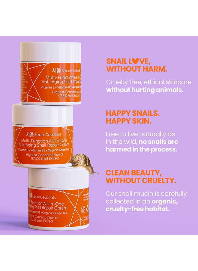 Multi-Function All-In-One Anti-Aging Snail Repair Cream 60ml