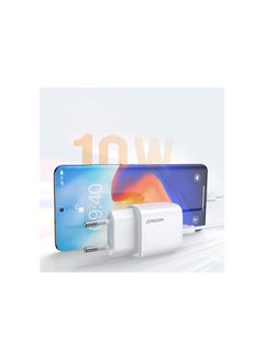 JOYROOM L-2A101 Dual Port Mini Fast Charger 2.1A White  - Image 2