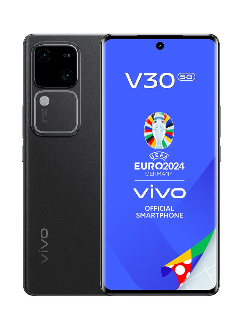 vivo - V30 5G Dual SIM Noble Black 12GB RAM 256GB - Middle East Version - Image 1