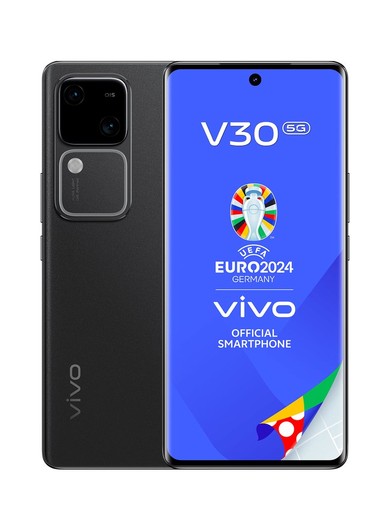 vivo V30 5G Dual SIM Noble Black 12GB RAM 512GB - Middle East Version  - Image 1