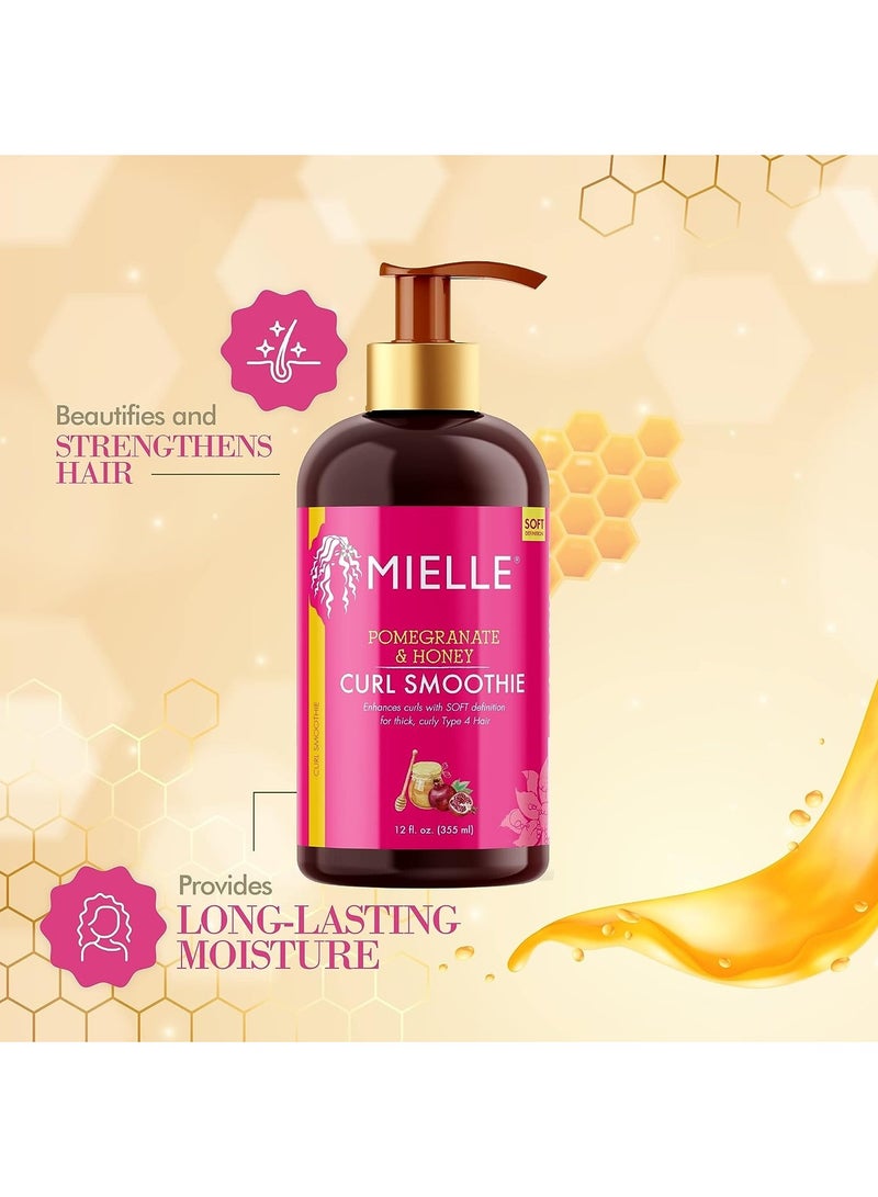 MIELLE Pomegranate And Honey Curl Smoothie 355ml - Image 3