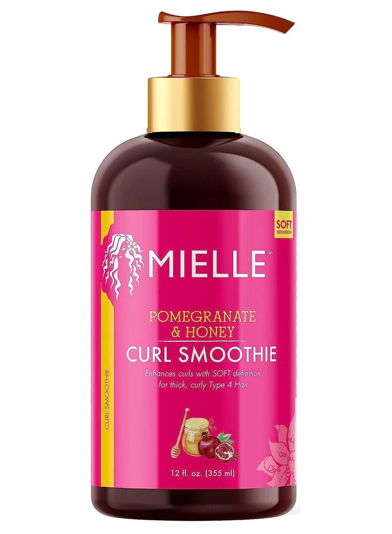 MIELLE Pomegranate And Honey Curl Smoothie 355ml - Image 1