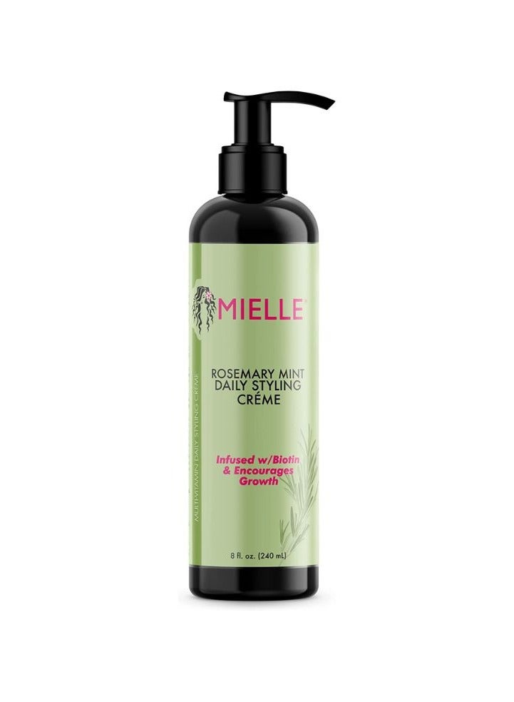 MIELLE Rosemary Mint Daily Styling Crème 240ml - Image 1