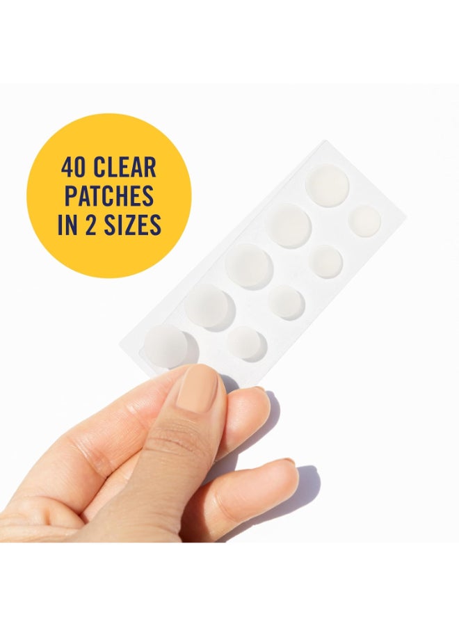 PanOxyl - Overnight Spot Patches, Hydrocolloid Patch 40 Counts Packaging May Vary - Image 1