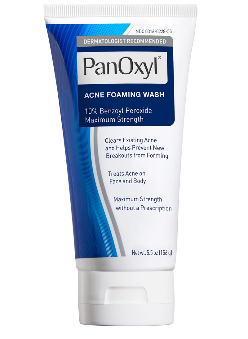 PanOxyl Acne Foaming Wash 156grams