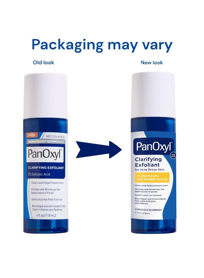 PanOxyl Clarifying Exfoliant with 2% Salicylic Acid 118ml - Image 2