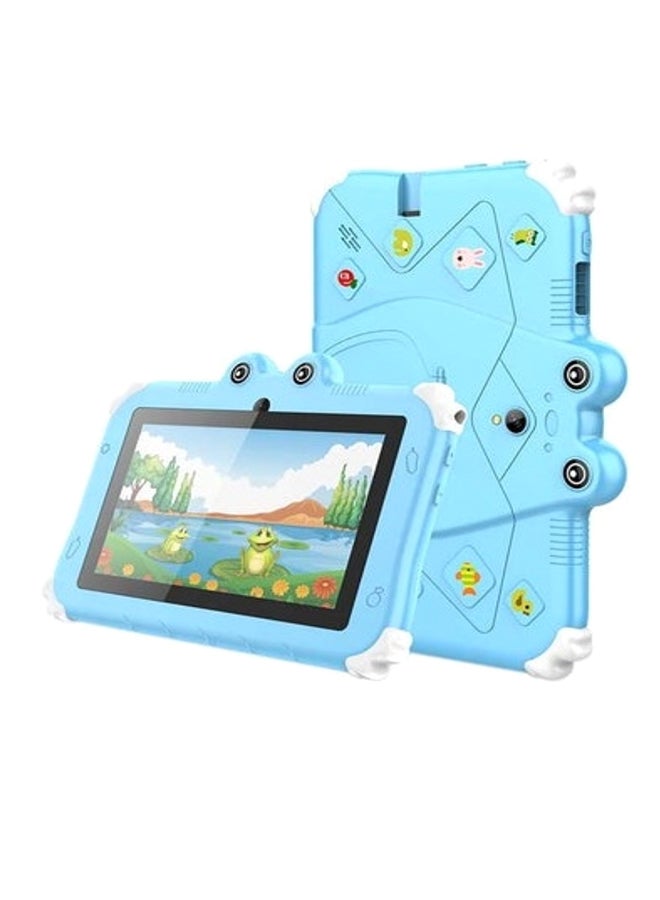 modio Kids Tab6 With 7 Inch HD Screen Blue 4GB RAM 64GB WiFi - Middle East Version  - Image 3