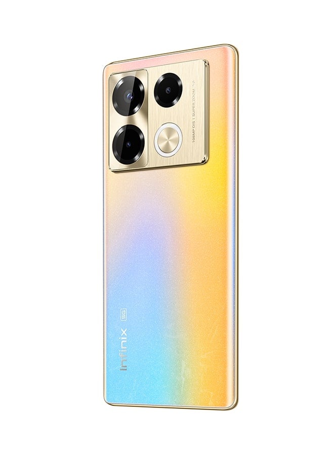 Infinix - Note 40 Pro 5G Dual SIM Titan Gold  8+8GB 256GB - Middle East Version - Image 1
