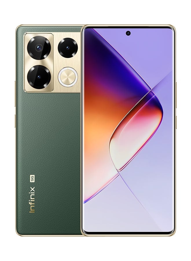 إنفينيكس - Note 40 Pro 5G Vintage Green 8+8GB 256GB - إصدار الشرق الأوسط - Image 1