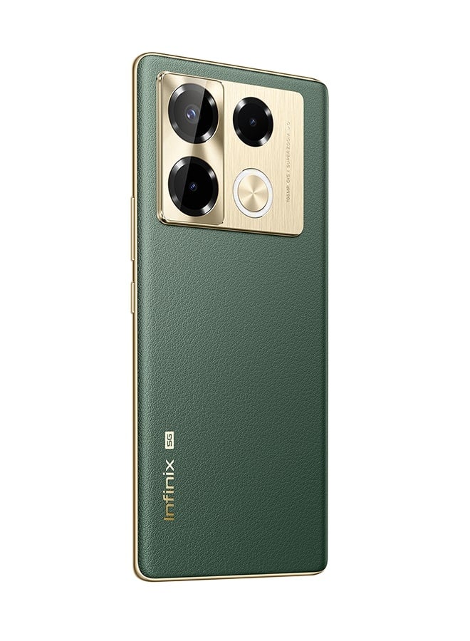 إنفينيكس - Note 40 Pro 5G Vintage Green 8+8GB 256GB - إصدار الشرق الأوسط - Image 1
