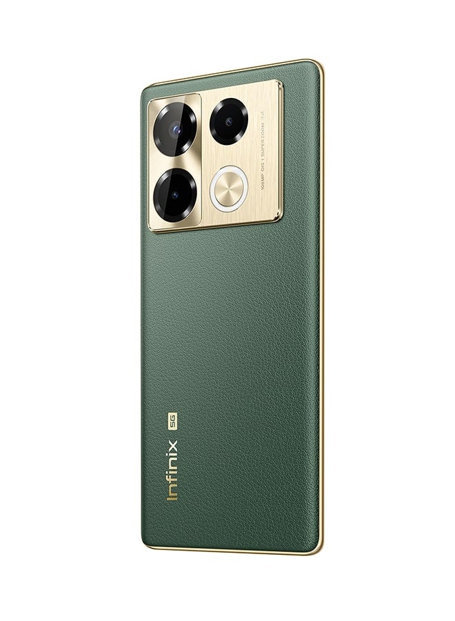 إنفينيكس - Note 40 Pro 5G Vintage Green 8+8GB 256GB - إصدار الشرق الأوسط - Image 1