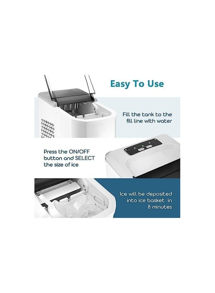 كولن Ice Maker, 1.2 L, 95 W 808100003 White  - Image 4