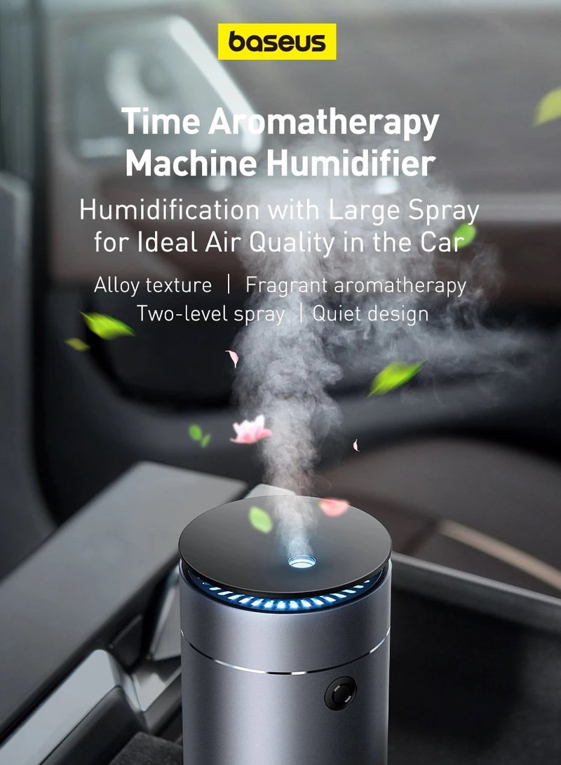 Baseus Humidifier Air Purifier And Freshener With USB Cable Humidifier Gray  - Image 2