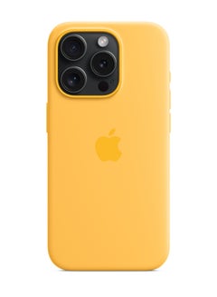 iPhone 15 Pro Silicone Case With MagSafe Sunshine