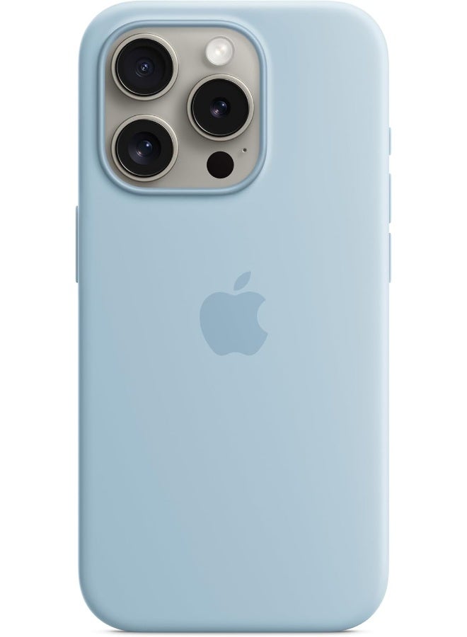 iPhone 15 Pro Silicone Case With MagSafe Light Blue - pnsku/N70052383V/45/_/1732189093/918c7b1b-9db7-4811-992d-fc1a53c7f6ce