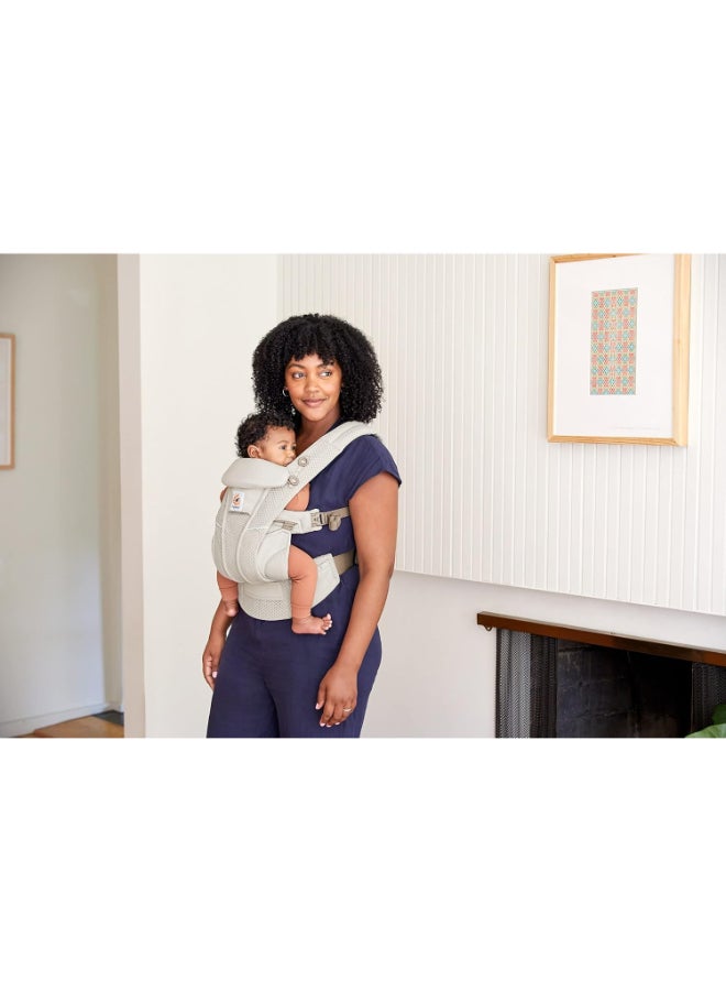 ergobaby - Omni Breeze All Carry Positions Breathable Mesh Baby Carrier With Enhanced Lumbar Support And Airflow - Natural Beige - Image 1