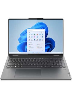 Yoga 7 16IRL8  2-IN-1  Laptop With 16-Inch Display, Core-i5-1335U Processor/8GB RAM/512GB SSD/Windows 11 Home/Intel Iris Xe Graphics English Grey