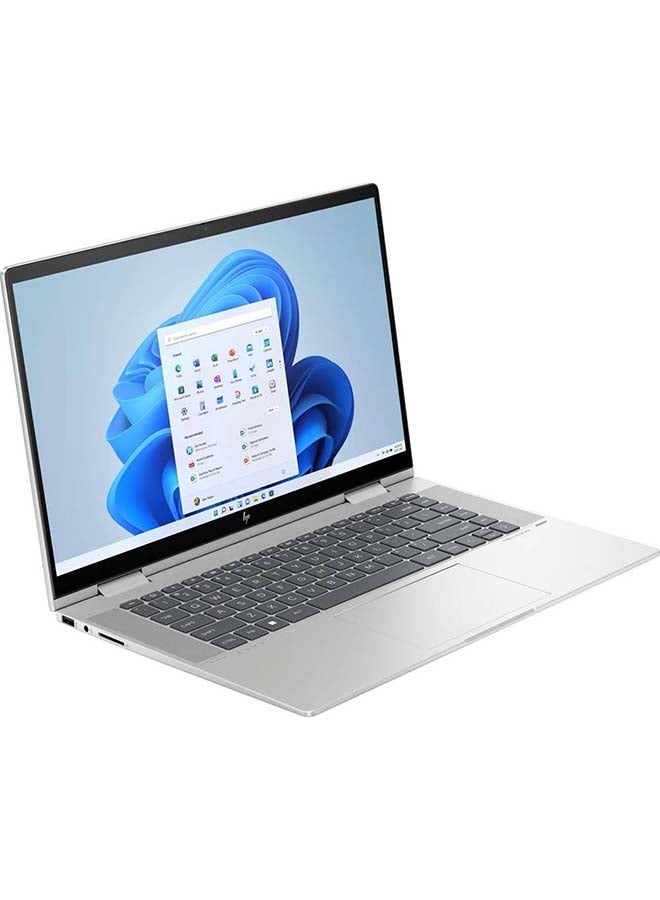 HP - Envy X360 2-IN-1 15-FE0053DX (7H9Y3UA) (Upgraded Version) Laptop Core-i7-1355U-5.0GHz, 16GB, 1TB SSD, 15.6" FHD IPS Touch, Camera, BT, WIFI, Windows 11 Home, Intel Iris Xe Graphics English Silver - Image 1